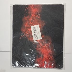 3 for $9 New Mouse Pad - Smoke Cloud, Black/Red Design
